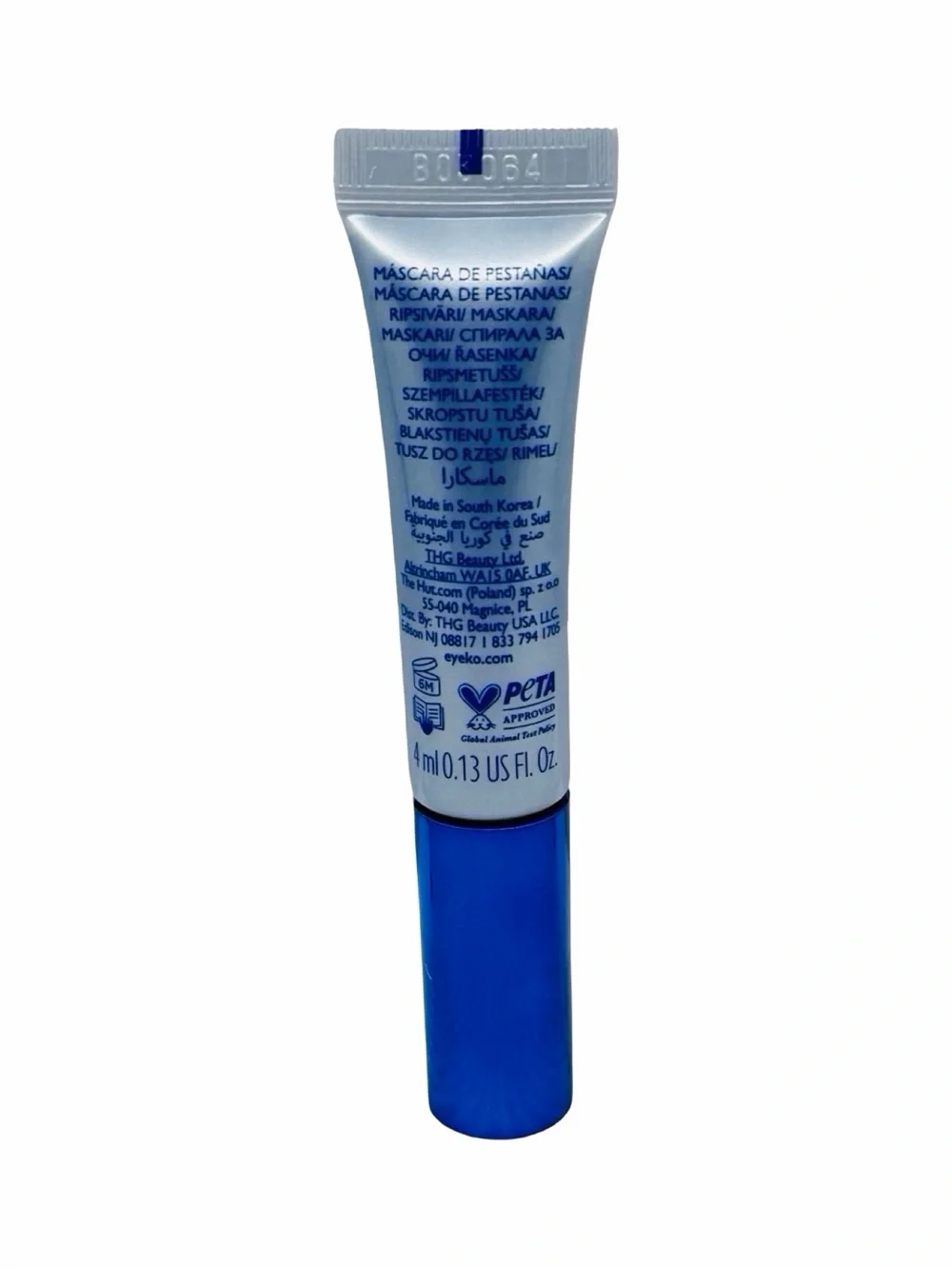Eyeko London Beach Waterproof Mascara - 4 ml / 0.13 fl oz - Black